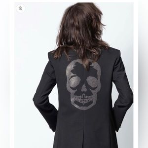 Zadig & Voltaire Paris Skull Blazer